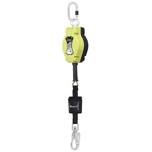 Kratos Safety Helixon-S Stahldrahtseil, Höhensicherungsgerät mit automatischem Rückzug, EN360, PSA 7,0 m Kratos Safety Helixon-S Stahldrahtseil, Höhensicherungsgerät mit automatischem Rückzug, EN360, PSA 7,0 m von Kratos