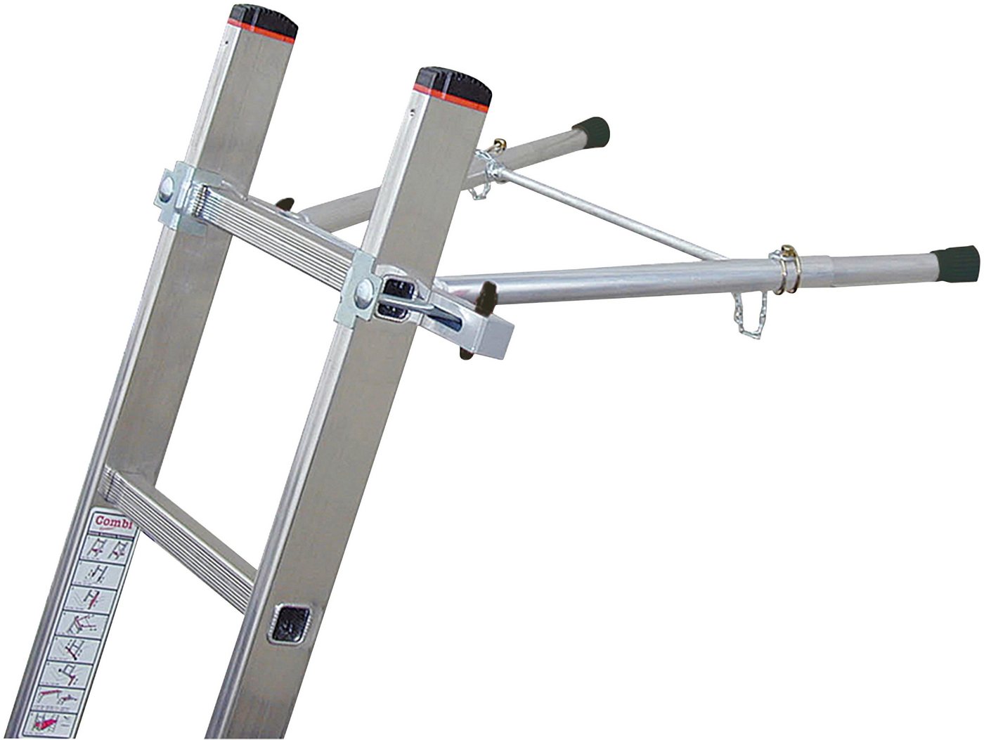 KRAUSE Abstandshalter CombiSystem Wandabstand-Halter teleskopierbar bis 600 mm von KRAUSE