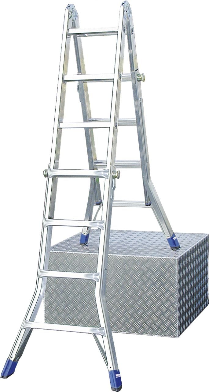 Krause Aluminium-Gelenk-Teleskopleiter STABILO 5 m von KRAUSE