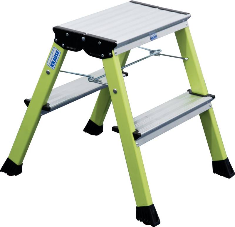 KRAUSE Klapptritt Rolly, 2 x 2 Stufen von KRAUSE