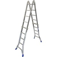 KRAUSE Teleskopleiter »STABILO«, 20 Sprossen, Aluminium - silberfarben KRAUSE Teleskopleiter »STABILO«, 20 Sprossen, Aluminium - silberfarben von KRAUSE