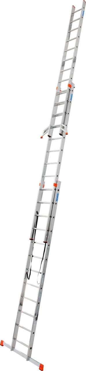 Krause Aluminium-Vielzweckleiter MONTO Tribilo mit Treppenfunktion 9,30 m von KRAUSE