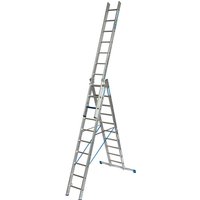 KRAUSE Vielzweckleiter »STABILO + S«, 10 Stufen, Aluminium - silberfarben KRAUSE Vielzweckleiter »STABILO + S«, 10 Stufen, Aluminium - silberfarben von KRAUSE