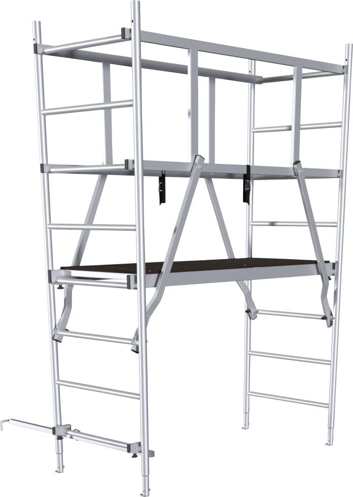 Krause Arbeitsgerüst 2.Aufstockung MONTO ClimTec Aluminium von KRAUSE