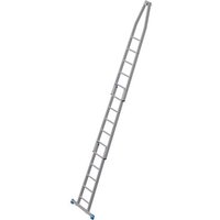 Krause 842350 Aluminium Sprossen-Steckleiter Arbeitshöhe (max.): 5.65m Silber 14.8kg von KRAUSE