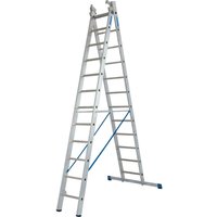 Krause - Aluminium-Mehrzweckleiter stabilo 9,30 m Viel-/ Mehrzweckleiter von KRAUSE