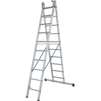 Aluminium-Mehrzweckleiter stabilo mit Treppenfunktion 7,65 m Viel-/ Mehrzweckleiter - Krause von KRAUSE
