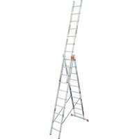 Krause Aluminium-Vielzweckleiter MONTO Triblio 7,65 m Viel-/ Mehrzweckleiter von KRAUSE