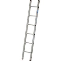 Krause Anlegeleiter Mehrzweckleiter 1 x 6 Sprossen Leiter Arbeitshöhe ca. 2,80m von KRAUSE