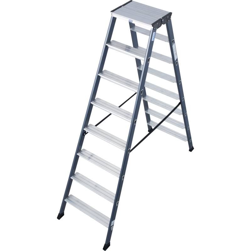 Krause Doppelleiter 'SePro D' 2 x 8 Stufen von KRAUSE