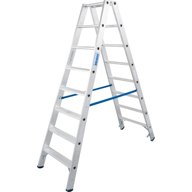 Krause Doppelleiter Stabilo 2 x 8 Stufen 190 cm x 60 cm x 160 cm von KRAUSE