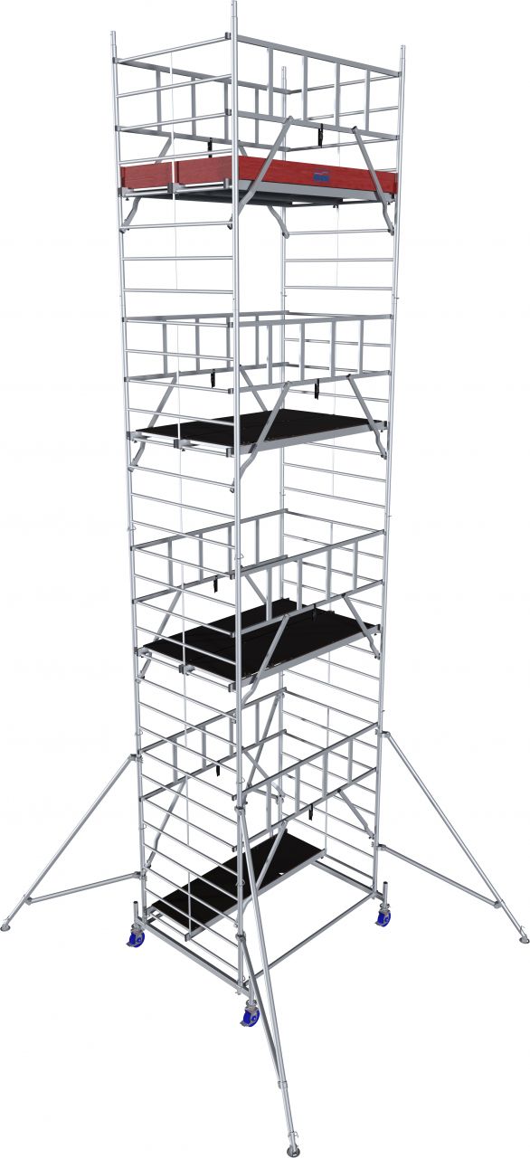 Krause Fahrgerüst MONTO ProTec XXL Aluminium 9,30 m von KRAUSE