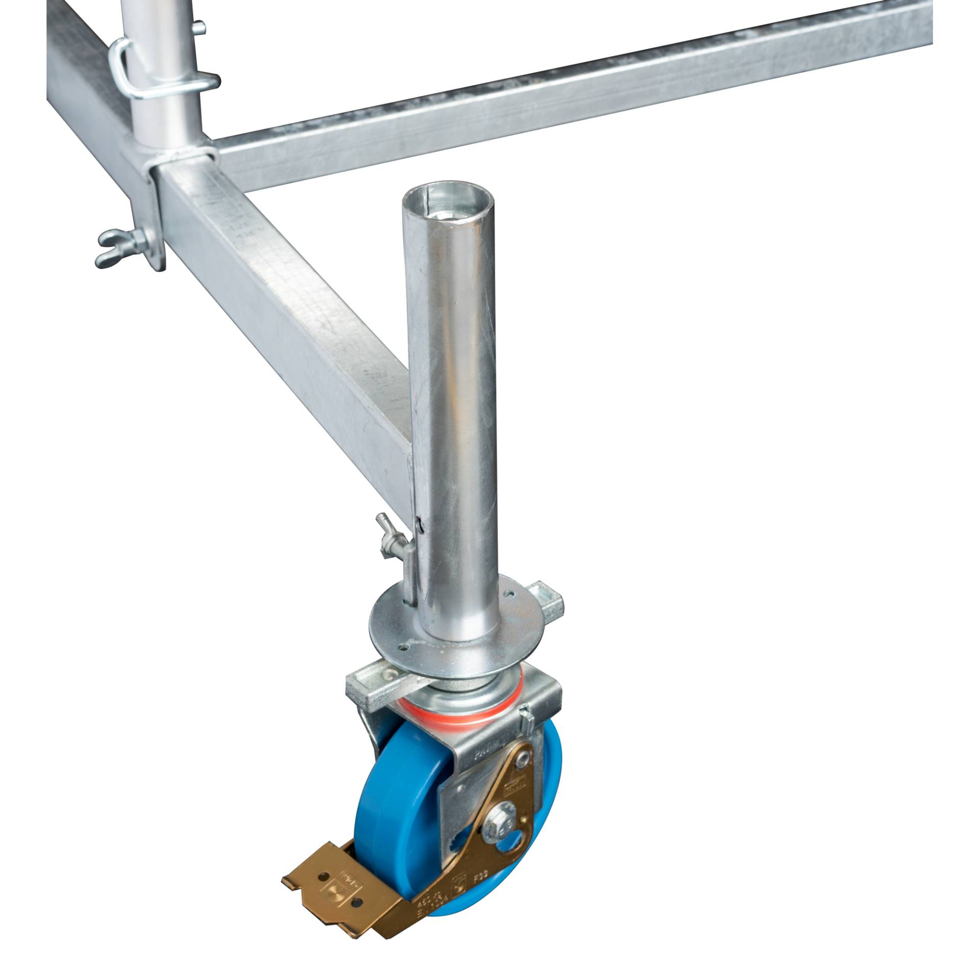Krause Rollgerüst-Fahrrollensatz höhenverstellbar Ø 15, 4-teilig Krause Rollgerüst-Fahrrollensatz höhenverstellbar Ø 15, 4-teilig von KRAUSE