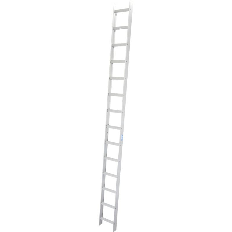 Krause Kaminkehrer-Leiter 14 Sprossen 395 cm x 35 cm x 9 cm Alu Natur von KRAUSE