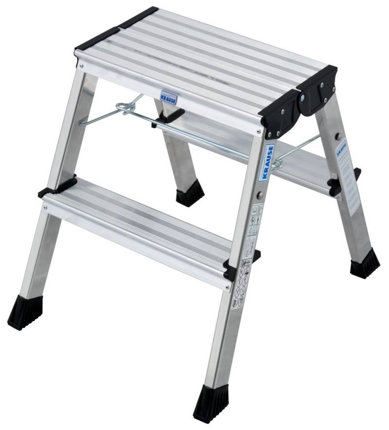 Krause Aluminium-Klapptritt MONTO Rolly 2,45 m von KRAUSE