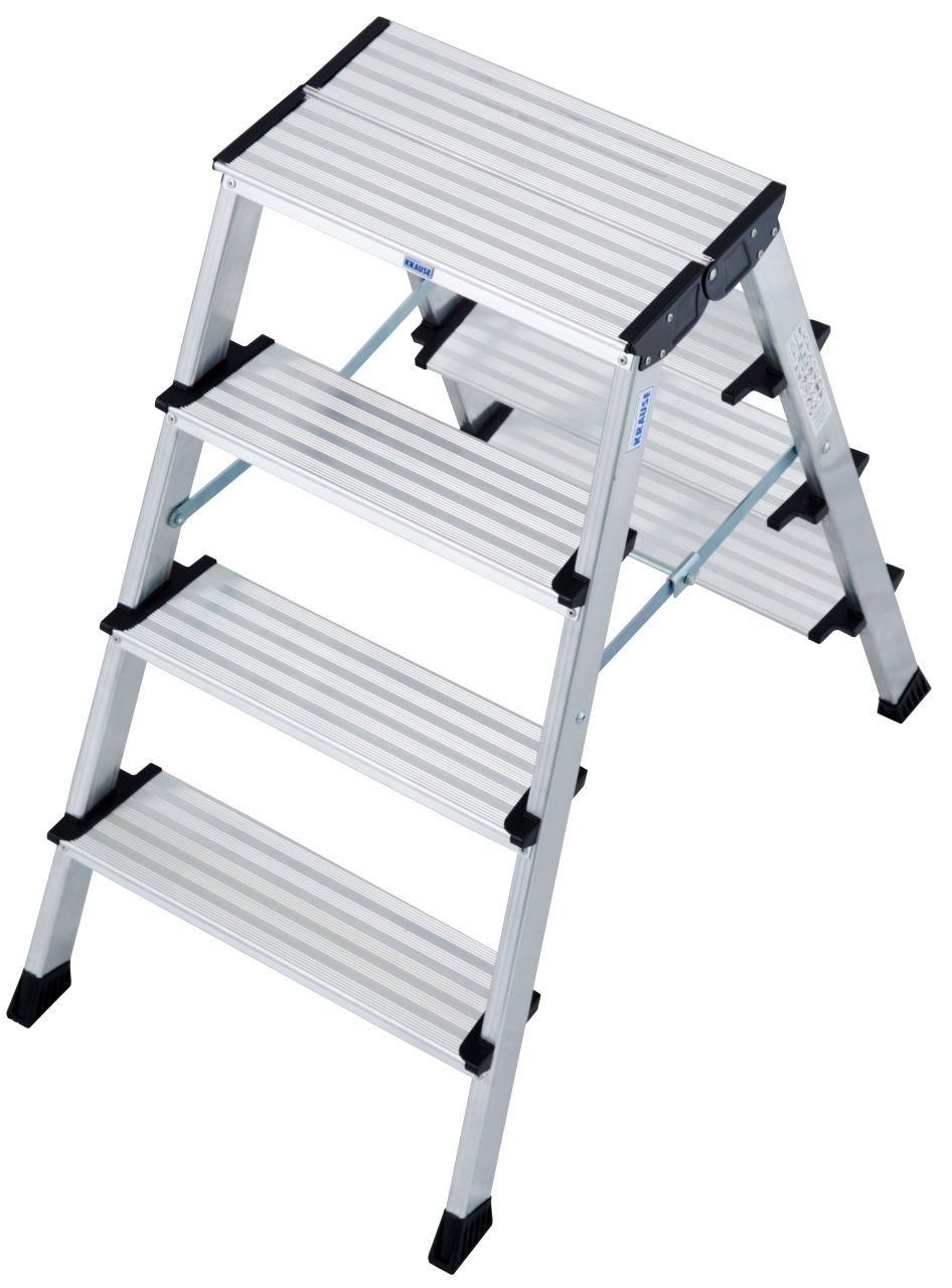 Krause Aluminium-Klapptritt MONTO Treppo 2,85 m Krause Aluminium-Klapptritt MONTO Treppo 2,85 m von KRAUSE
