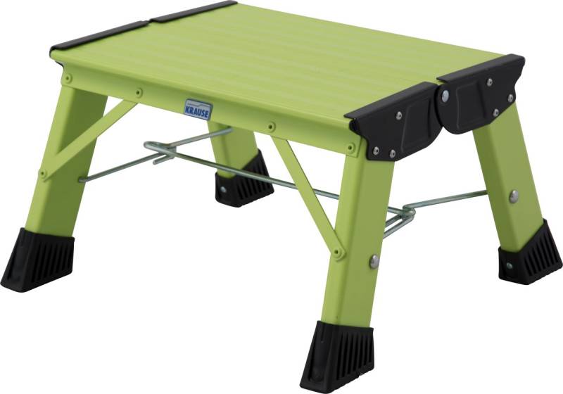 Krause Aluminium-Klapptritt MONTO Treppy Plusline grün 2,20 m von KRAUSE