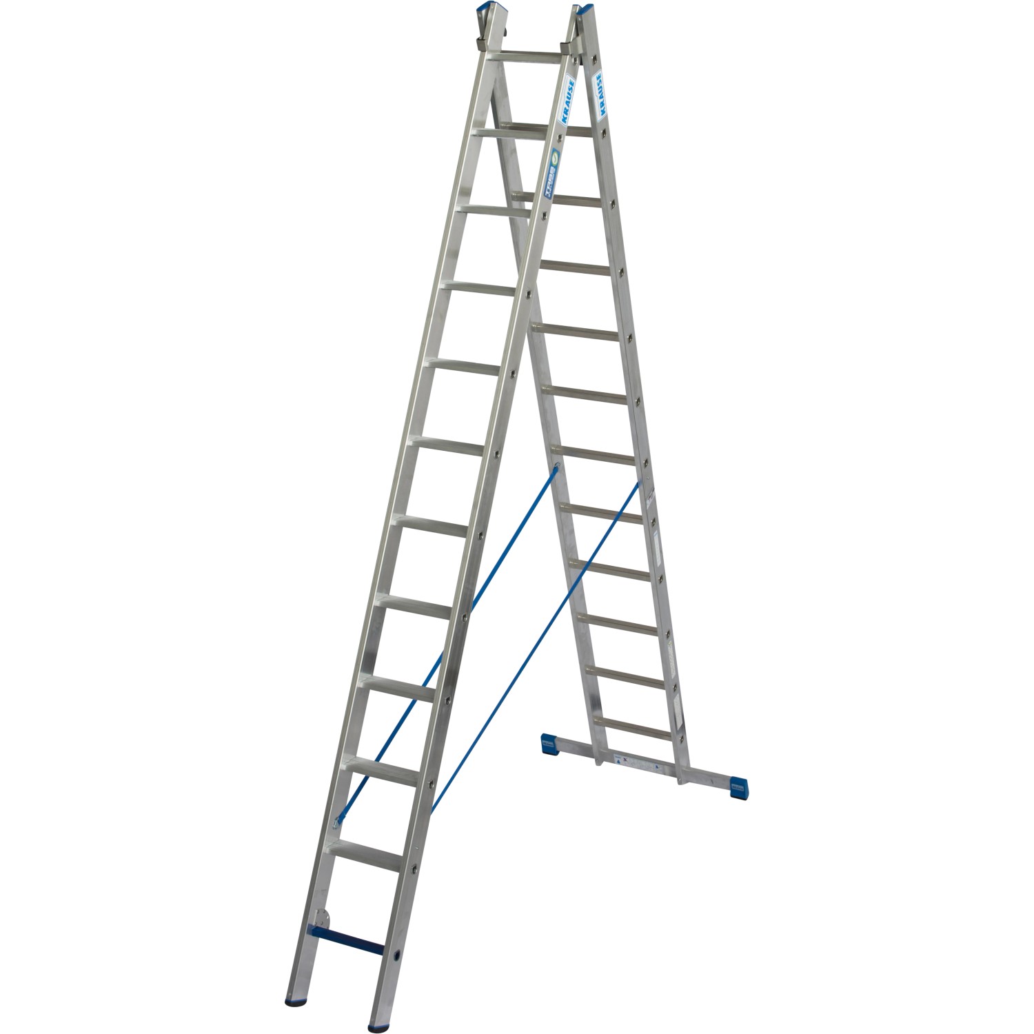 Krause Mehrzweckleiter Stabilo +S 2 x 12 Sprossen/Stufen 570 cm x 97 cm x 255 cm Krause Mehrzweckleiter Stabilo +S 2 x 12 Sprossen/Stufen 570 cm x 97 cm x 255 cm von KRAUSE