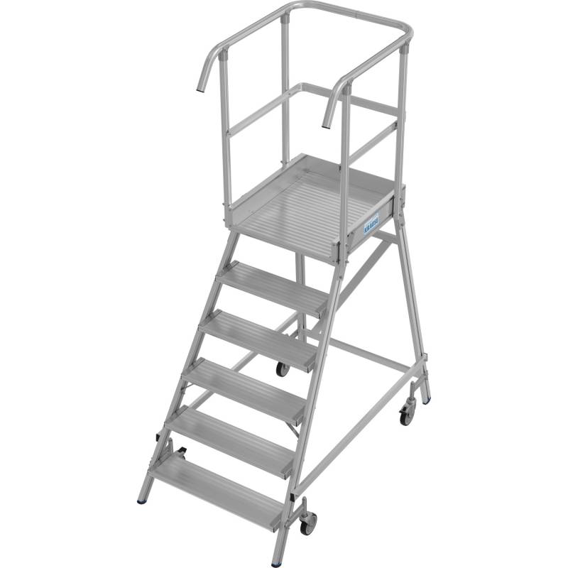 Krause Podestleiter Stabilo Fahrbar 6 Stufen von KRAUSE