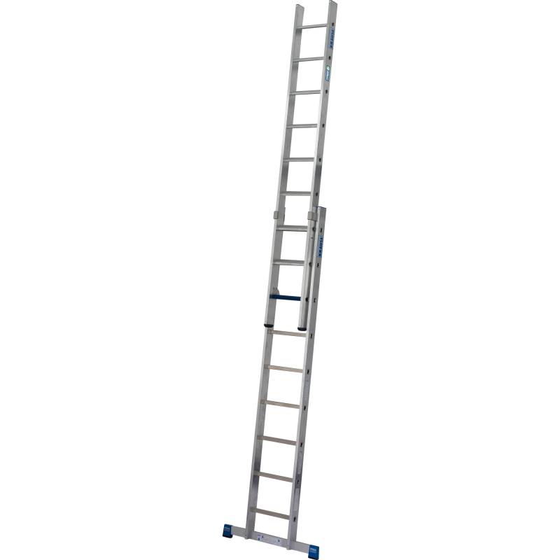 Krause Schiebeleiter 'Stabilo' 2 x 9 Sprossen, 4,35 m von KRAUSE
