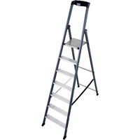 Krause SePro S Stufenstehleiter eloxiert 7 Stufen von KRAUSE