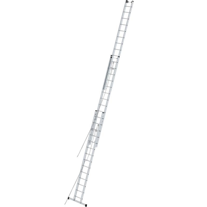 Krause Seilzugleiter Stabilo 3-teilig 3 x 14 Sprossen 8,75 m x 0,48 m x 2,51 m von KRAUSE