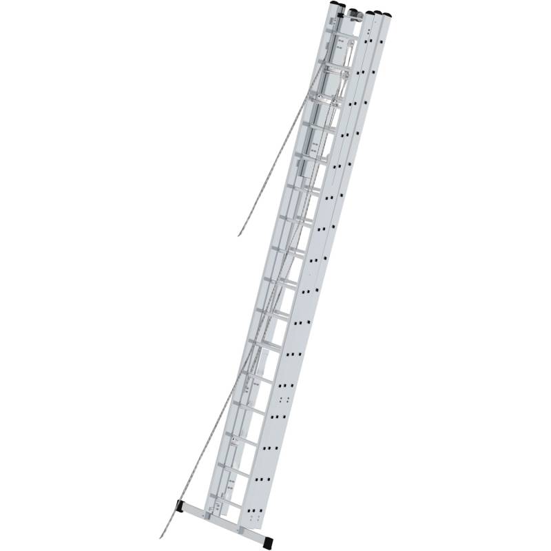 Krause Seilzugleiter Stabilo 3-teilig 3 x 16 Sprossen 10,4 m x 0,48 m x 2,8 m von KRAUSE