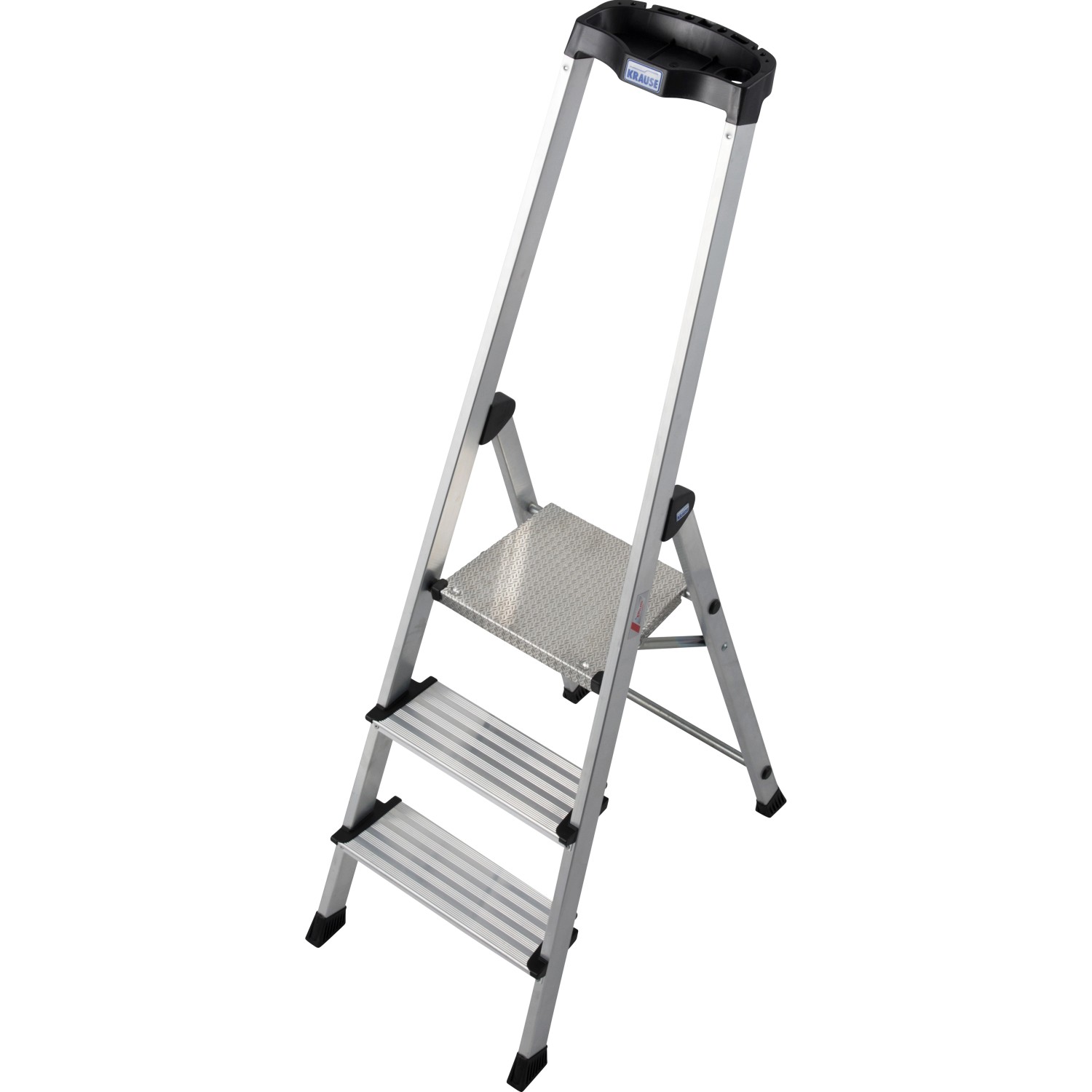 Krause Stehleiter Safety Plusline 3 Stufen 140 cm x 45 cm x 72 cm Krause Stehleiter Safety Plusline 3 Stufen 140 cm x 45 cm x 72 cm von KRAUSE