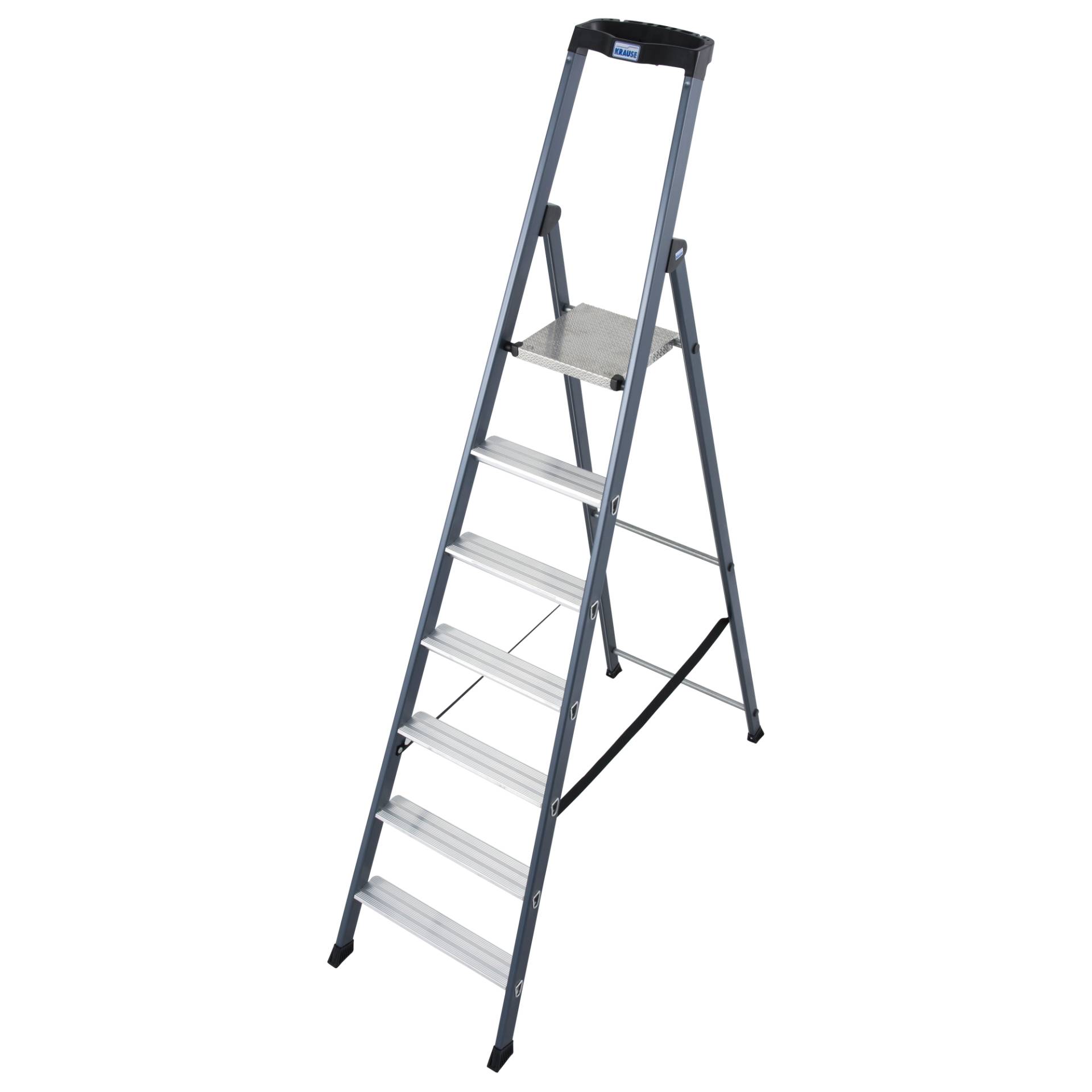Krause Stehleiter 'SePro S' 1 x 7 Stufen eloxiert Krause Stehleiter 'SePro S' 1 x 7 Stufen eloxiert von KRAUSE