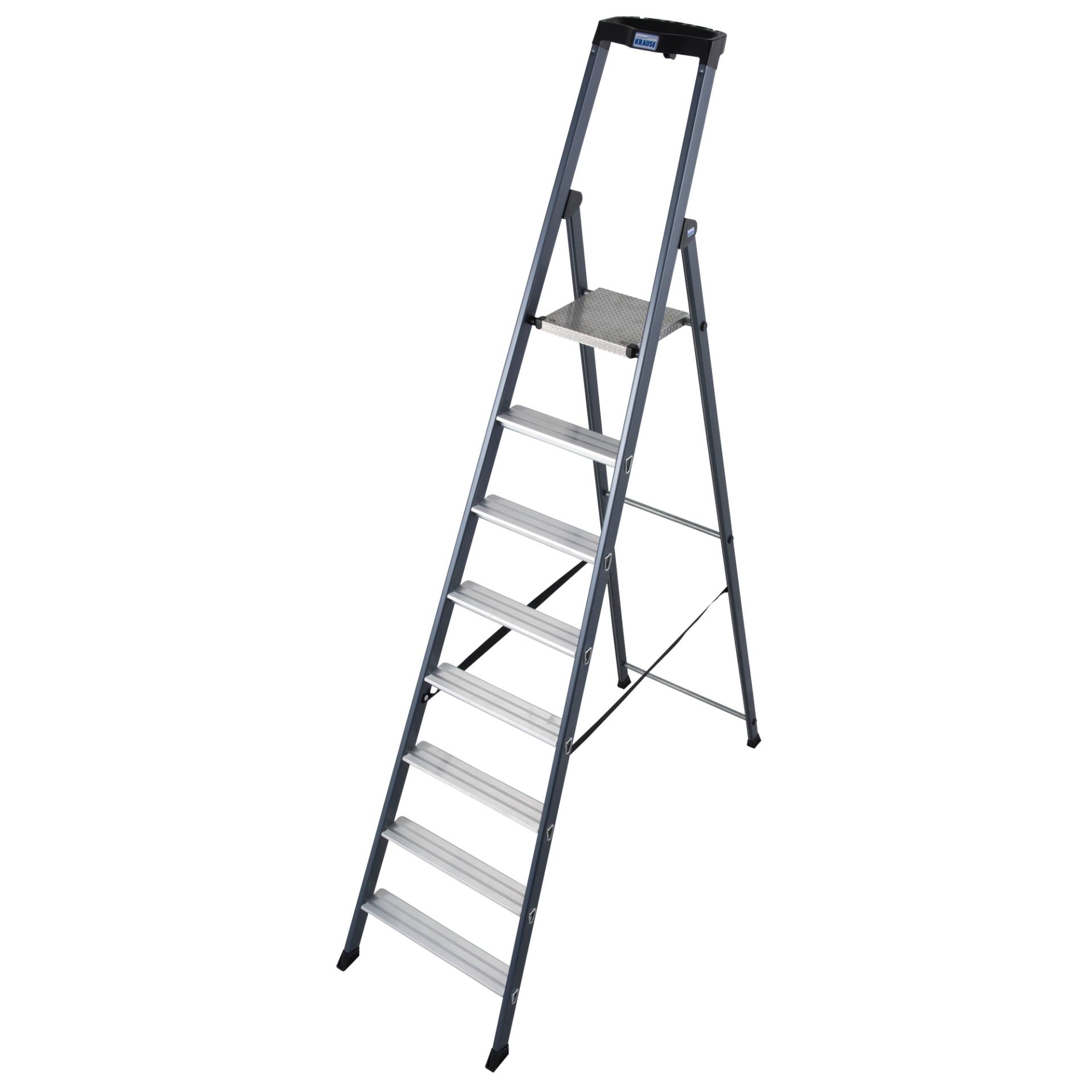 Krause Stehleiter 'SePro S' 1 x 8 Stufen eloxiert Krause Stehleiter 'SePro S' 1 x 8 Stufen eloxiert von KRAUSE