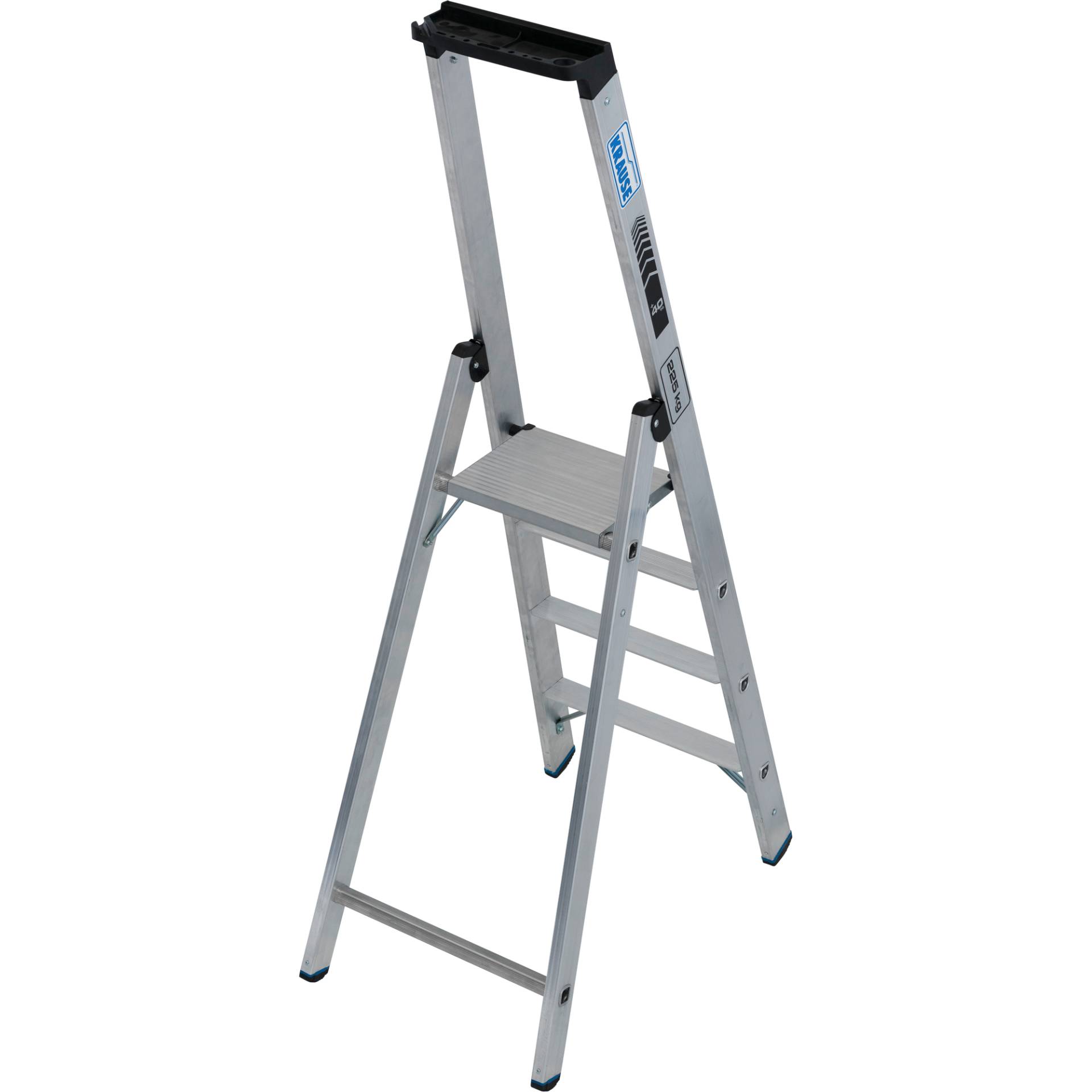 Krause Stehleiter 'Stabilo' aluminium 4 Stufen, Standhöhe 95 cm Krause Stehleiter 'Stabilo' aluminium 4 Stufen, Standhöhe 95 cm von KRAUSE
