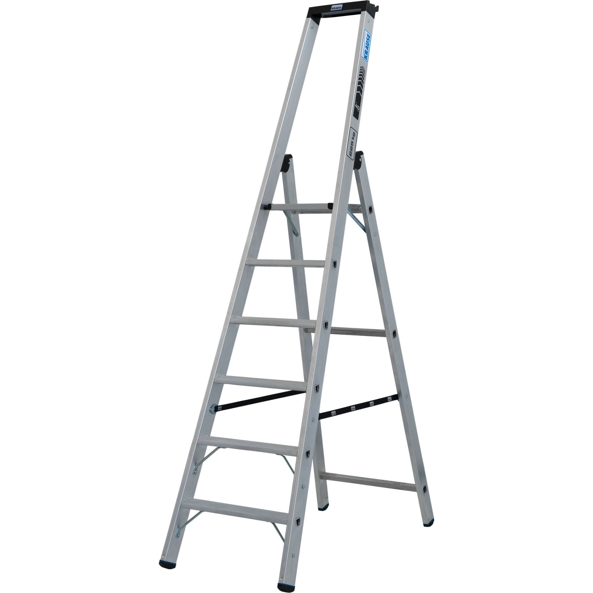 Krause Stehleiter 'Stabilo' aluminium 6 Stufen, Standhöhe 140 cm Krause Stehleiter 'Stabilo' aluminium 6 Stufen, Standhöhe 140 cm von KRAUSE