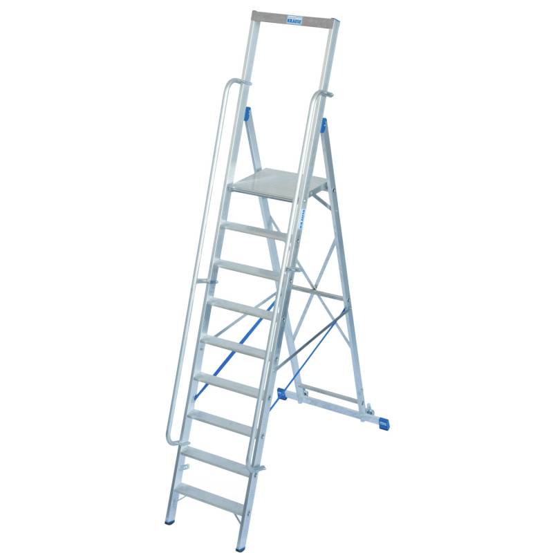 Krause Stehleiter Stabilo mit Großer Plattform 12 Stufen 380 x 111 cm x 240 cm von KRAUSE