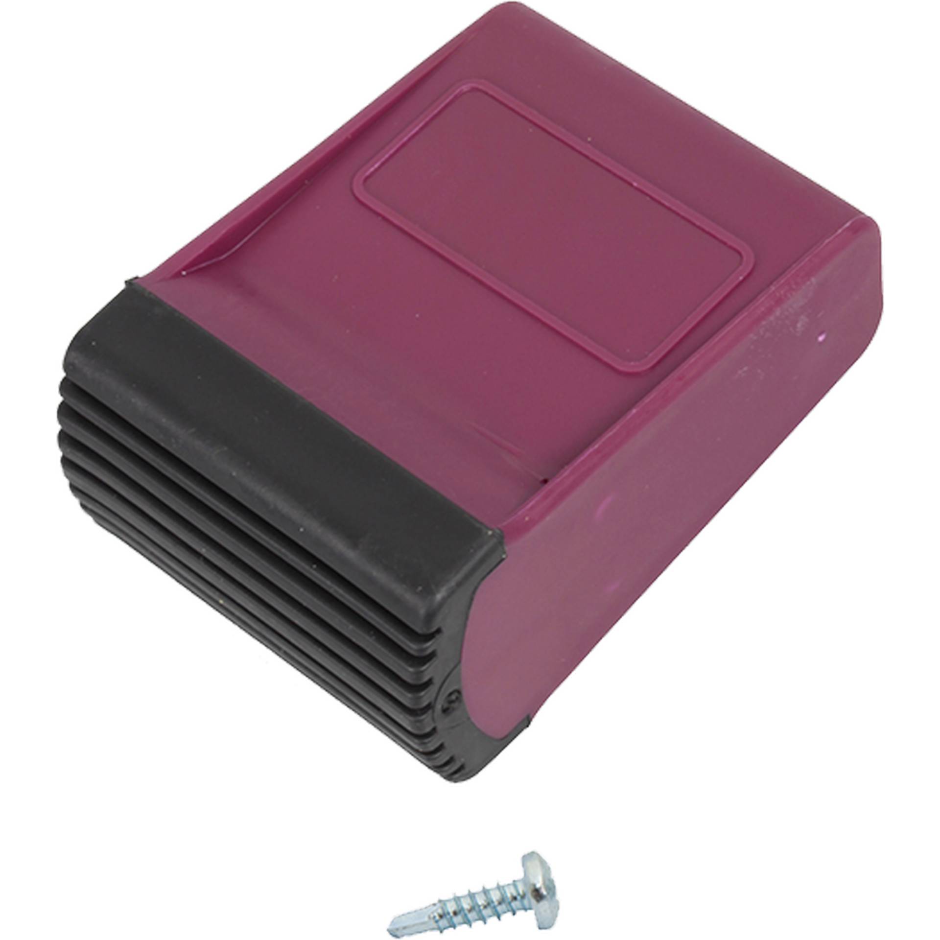 Krause Traversenfußkappe für Stufenleitern schwarz/violett 64 x 25 mm Krause Traversenfußkappe für Stufenleitern schwarz/violett 64 x 25 mm von KRAUSE