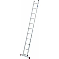 Krause Corda Aluleiter Anlegeleiter Anstellleiter 11 Tritte Höhe 310cm einteilig