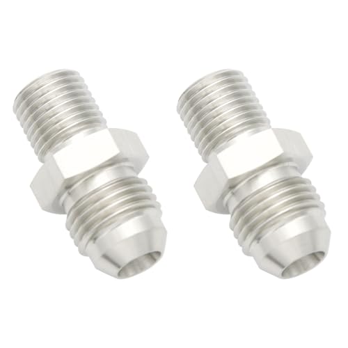 KRD PERFORMANCE Gerader Edelstahl-Kraftstoffverschraubungsadapter, männlich, 6AN auf M12 x 1,25, metrisches Gewinde, 2 Stück KRD PERFORMANCE Gerader Edelstahl-Kraftstoffverschraubungsadapter, männlich, 6AN auf M12 x 1,25, metrisches Gewinde, 2 Stück von KRD PERFORMANCE