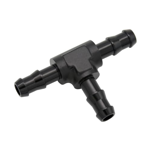KRD PERFORMANCE T-Schlauchverschraubung, T-Splitter-Adapter, Aluminium, 8 mm, Schwarz KRD PERFORMANCE T-Schlauchverschraubung, T-Splitter-Adapter, Aluminium, 8 mm, Schwarz von KRD PERFORMANCE