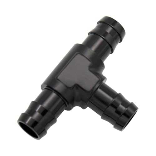 KRD PERFORMANCE T-Schlauchverschraubung, T-Verteiler, Aluminium, 16 mm, Schwarz KRD PERFORMANCE T-Schlauchverschraubung, T-Verteiler, Aluminium, 16 mm, Schwarz von KRD PERFORMANCE
