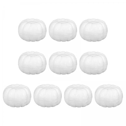 KRDPMV 3 x 10 Schaumkürbisse, handgemachte Polystyrol-Kürbisse, Pflanzendekorationen, künstliche Kürbisse, Halloween, Herbst, KRDPMV 3 x 10 Schaumkürbisse, handgemachte Polystyrol-Kürbisse, Pflanzendekorationen, künstliche Kürbisse, Halloween, Herbst, von KRDPMV