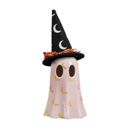 KRDPMV Geisterstatue Nachtlicht Dekorative Sammelfigur Tischskulptur Halloween Ornament Niedliches Design Geeignet für Home Uff, Rosa KRDPMV Geisterstatue Nachtlicht Dekorative Sammelfigur Tischskulptur Halloween Ornament Niedliches Design Geeignet für Home Uff, Rosa von KRDPMV