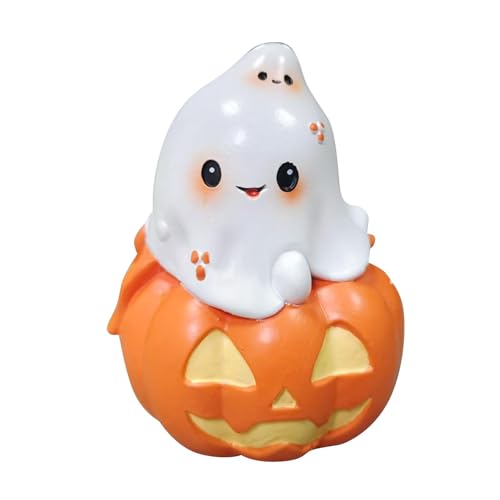 KRDPMV Halloween Geist Paar Figur Halloween Tischdeko Kürbis Party Figur Miniatur Ornament für Halle Mädchen von KRDPMV