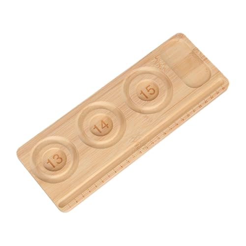 KRDPMV Tisch zur Schmuckherstellung aus Holz mit tragbarer Ablage zum Organisieren von Perlen, ideal für Armbänder und Modeschmuckprojekte, Style B KRDPMV Tisch zur Schmuckherstellung aus Holz mit tragbarer Ablage zum Organisieren von Perlen, ideal für Armbänder und Modeschmuckprojekte, Style B von KRDPMV