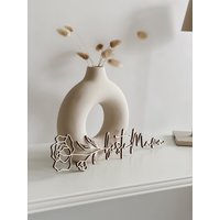 Holzblume - Beste Mama I Muttertagsgeschenk von KREATIVLIEBErmann