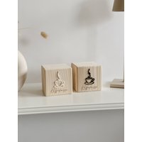 Kaffekasse I Spardose Für Trinkgeld Aus Holz Geldgeschenk Sparbüchse Line Art von KREATIVLIEBErmann