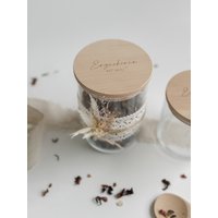 Personalisiertes Vorratsglas Mit Holzdeckel I Erzieherin Herz Lehrerin Abschiedsgeschenk Kindergarten Schule von KREATIVLIEBErmann