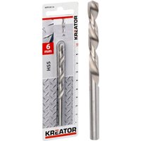 HSS-Metallbohrer Ø 6x93mm Kreator HSS-Metallbohrer Ø 6x93mm Kreator von KREATOR