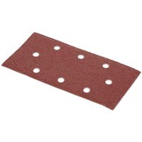 Packung mit 5 perforierten (ovalen) Klettverschlusspads – Körnung 240 – 93 x 187 mm Kreator von KREATOR