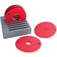 Kreg Level-Loc Reduzierringe - 5er Set PRS3050 für Einlegeplatten und Fräslift von KREG EUROPE GMBH