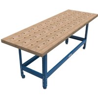 Kreg - Universalbank mit Hartholzplatte 610 mm x 1727 mm mit perforierten Plattenlöchern UBENCH-6824-DH von KREG