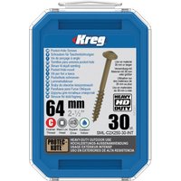 Taschenlochschraube hd 64 mm Protec-Kote™ Maxi-Loc, Außengewinde, 30 Kreg SML-C2X250-30-INT von KREG